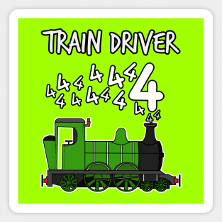 Train Driver 4 Year Old Kids Steam Engine Magnet